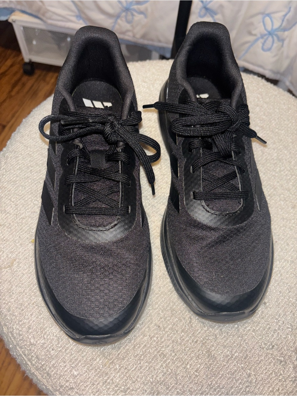 adidas Men's Black Athletic Running Sneakers